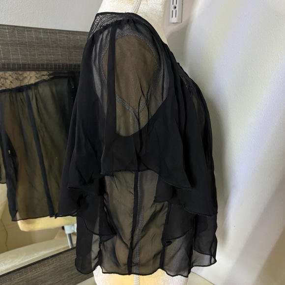 Forever 21 Black Lace Top - Picture 9 of 16